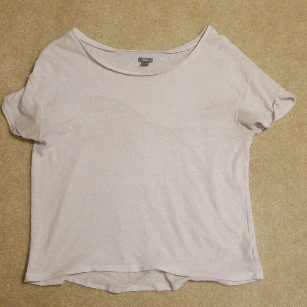 Semi-sheer t shirt